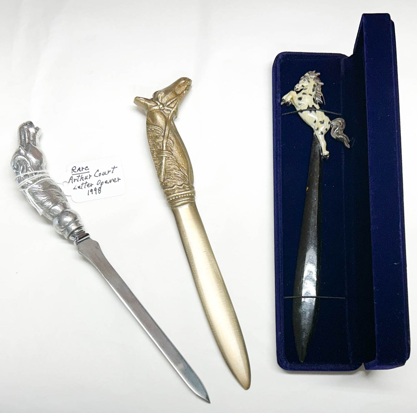 Horse-Themed Vintage Letter Opener Collection - Group 4
