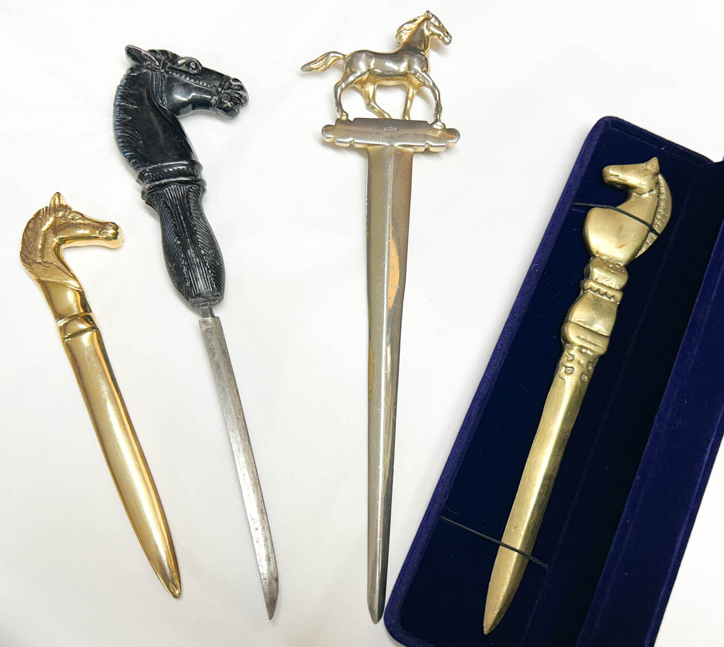 Horse-Themed Vintage Letter Opener Collection - Group 5