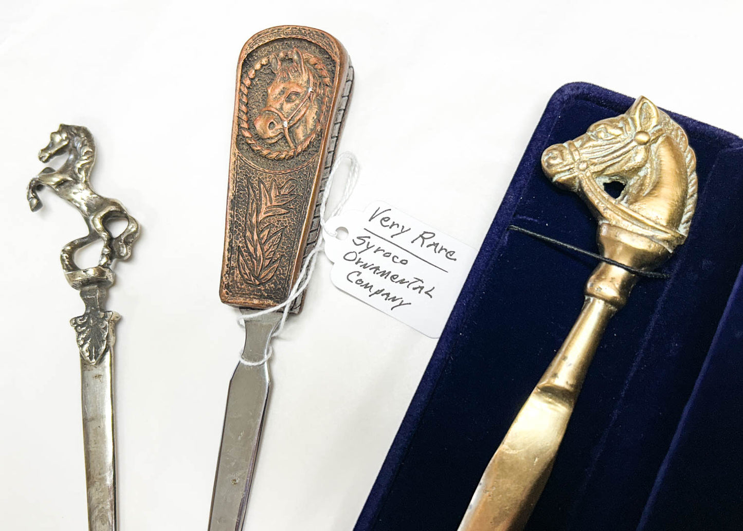 Horse-Themed Vintage Letter Opener Collection - Group 7
