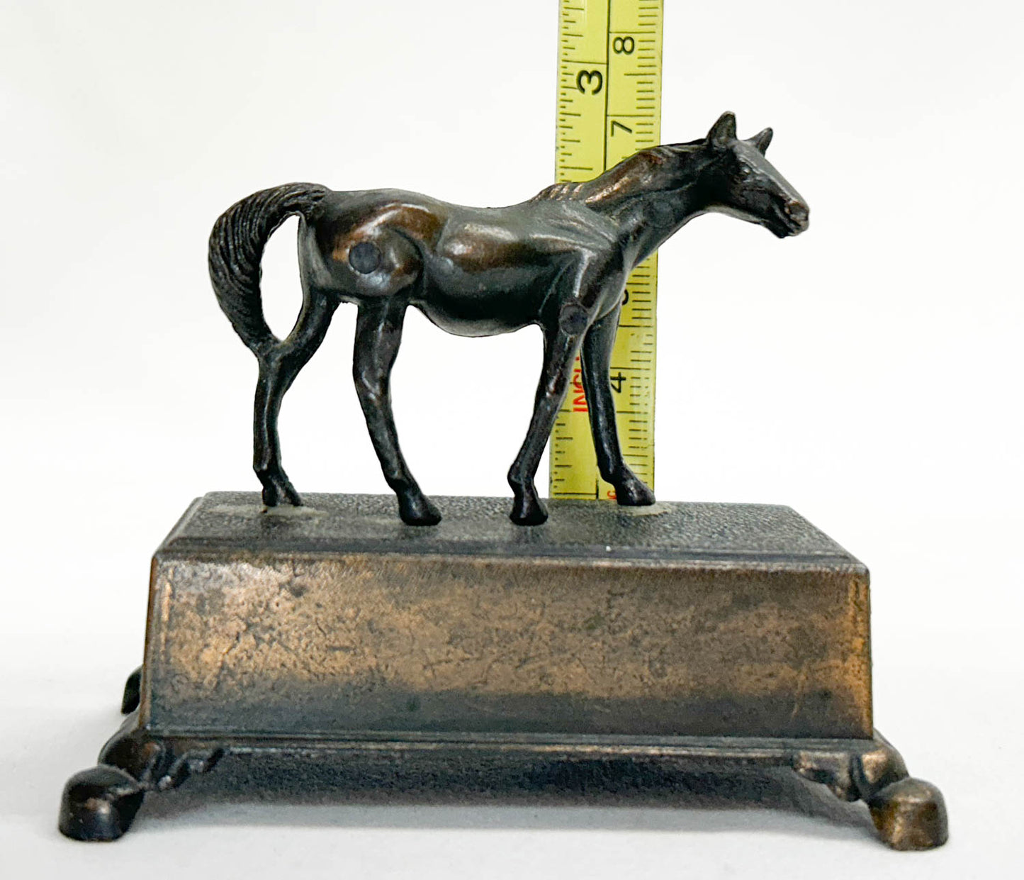 Antique Metal Horse Pencil Sharpener, Knockoff of Stablemates Thoroughbred Mare