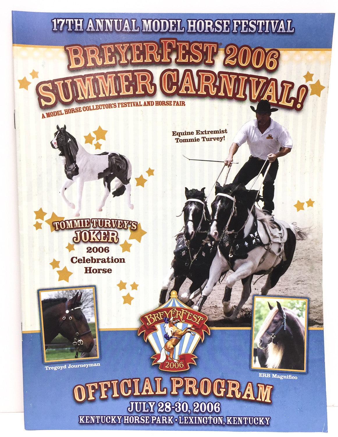 2006 Breyerfest Program - Summer Carnival - triple-mountain