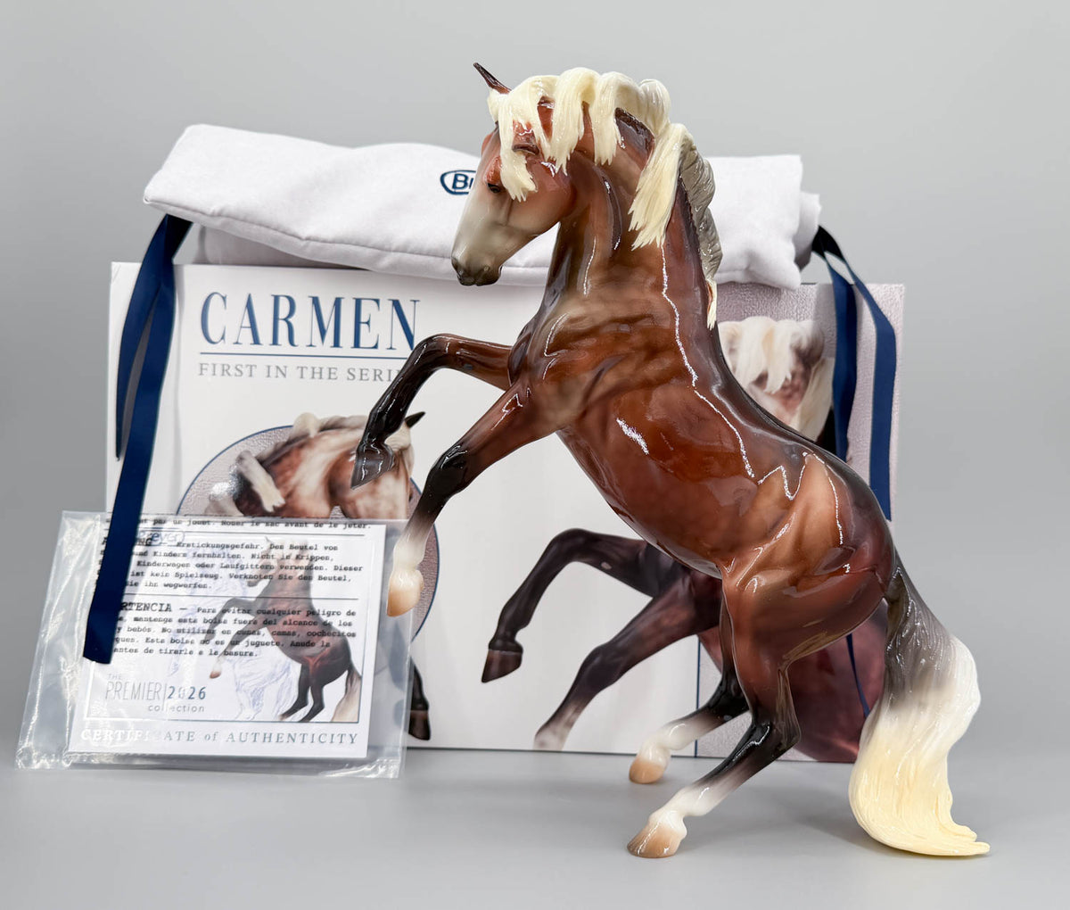 Rearing Andalusian Mare ~ Carmen - GLOSSY - 2026 Premier Club