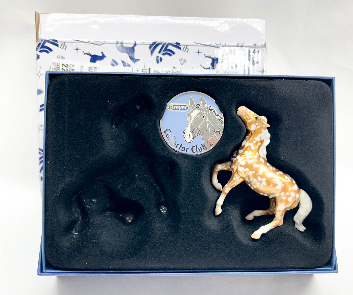 Semi-Rearing Mustang ~ Darius, Gold Florentine - Collector Club 2025 Bonus Model