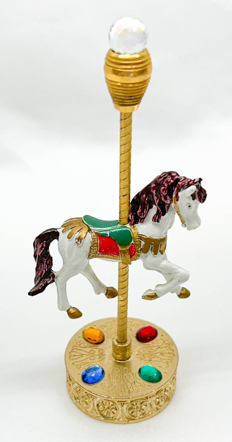 Spoontiques Carousel Horse w/ Crystal