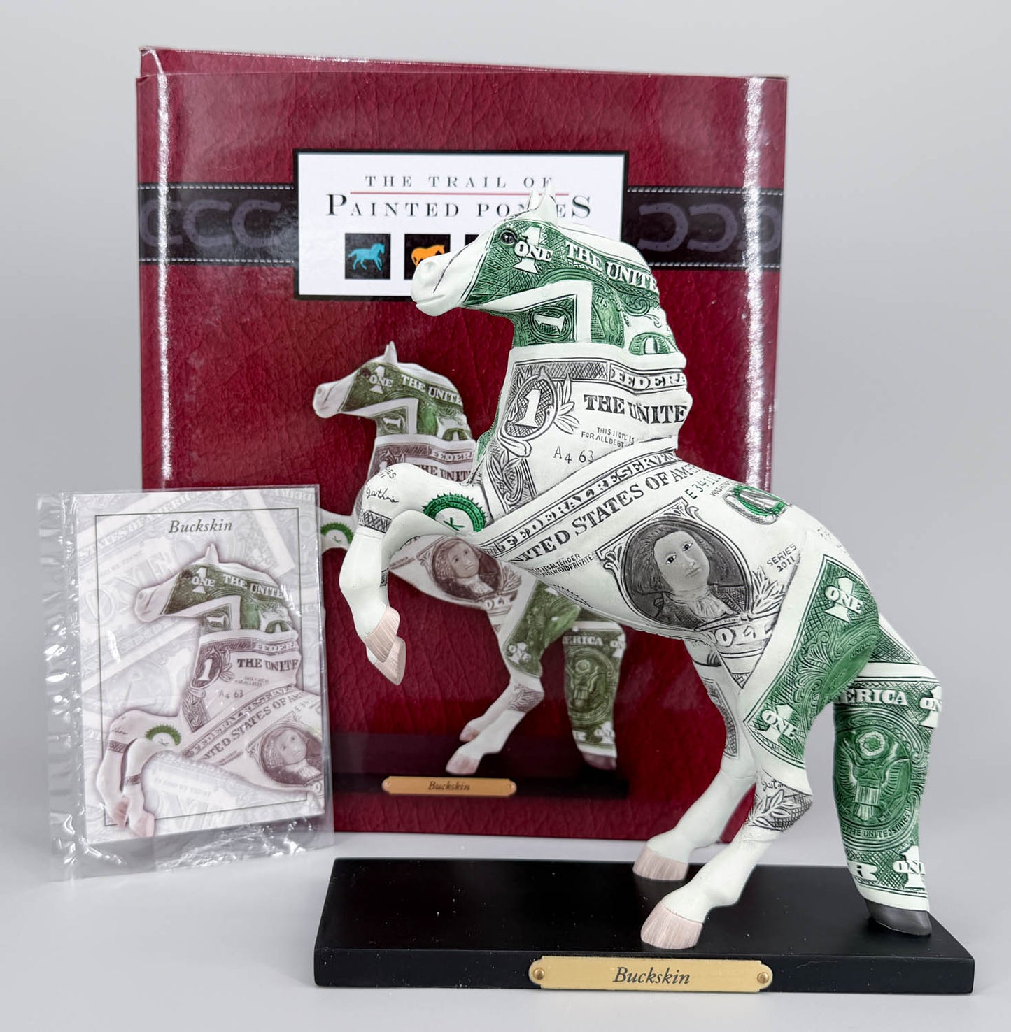 Trail of Painted Ponies ~ "Buckskin" - 1st Edition