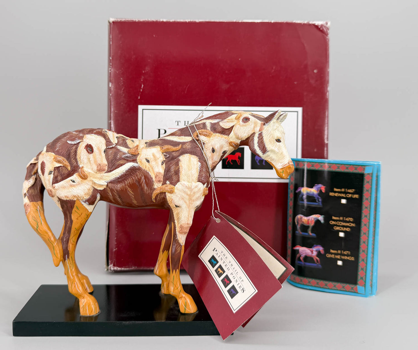 Trail of Painted Ponies ~ Cow Pony