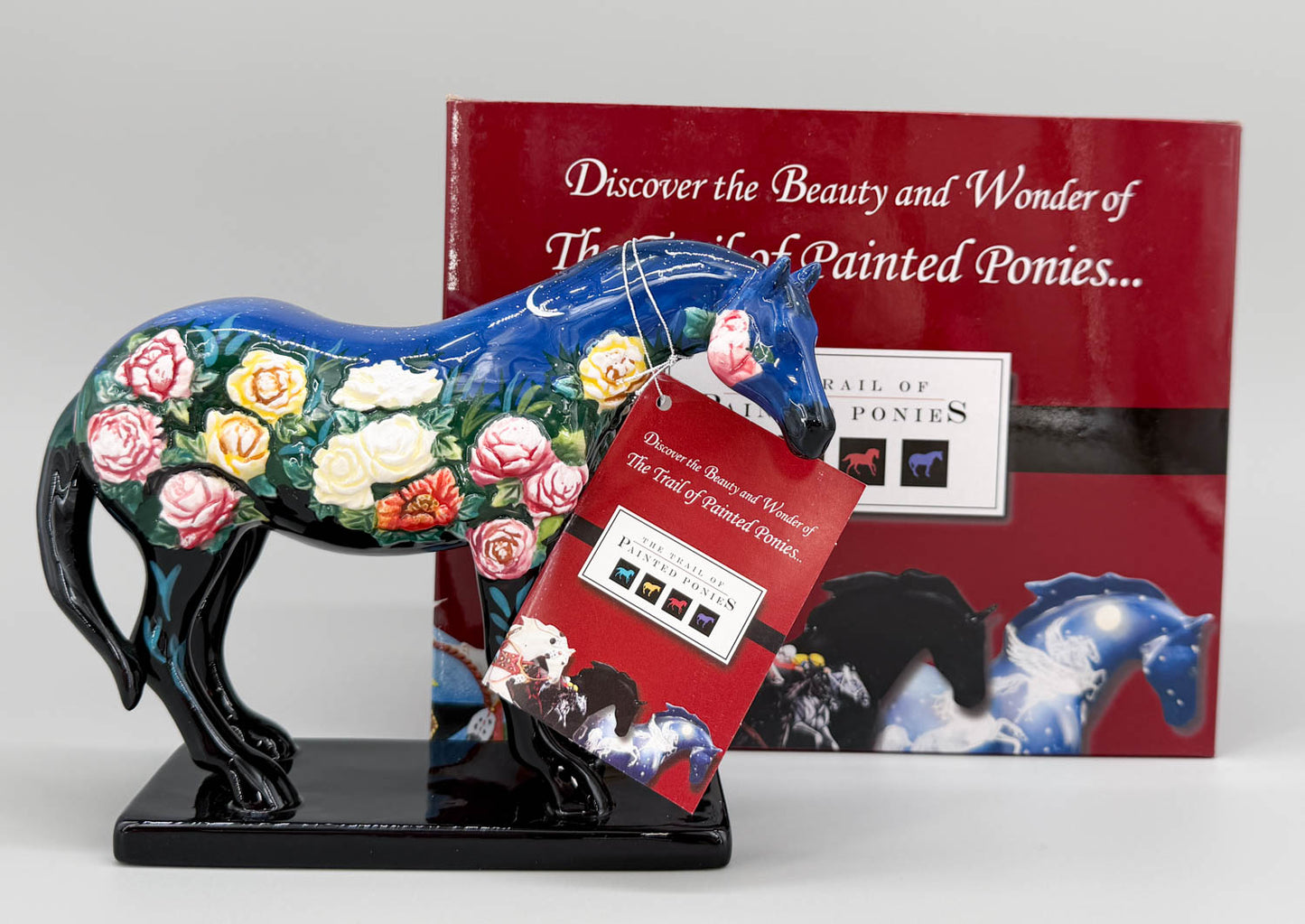 Trail of Painted Ponies ~ Night Flower - 1st Edition Porcelain