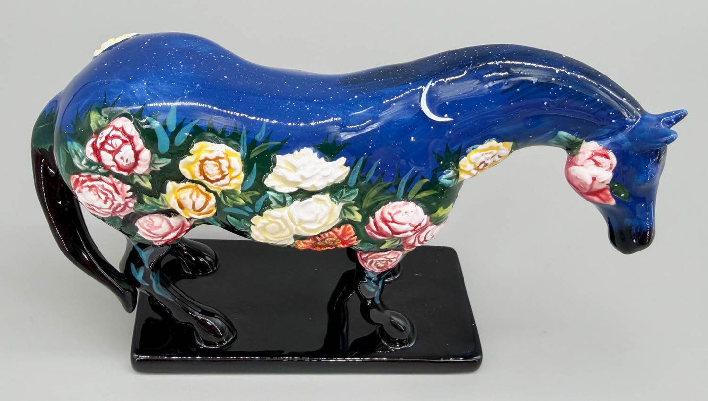 Trail of Painted Ponies ~ Night Flower - 1st Edition Porcelain