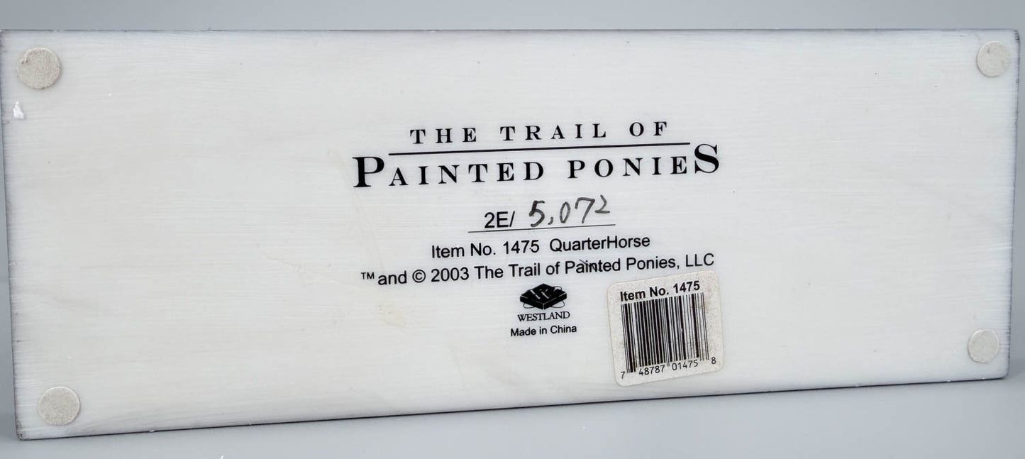 Trail of Painted Ponies ~ "Quarter Horse"