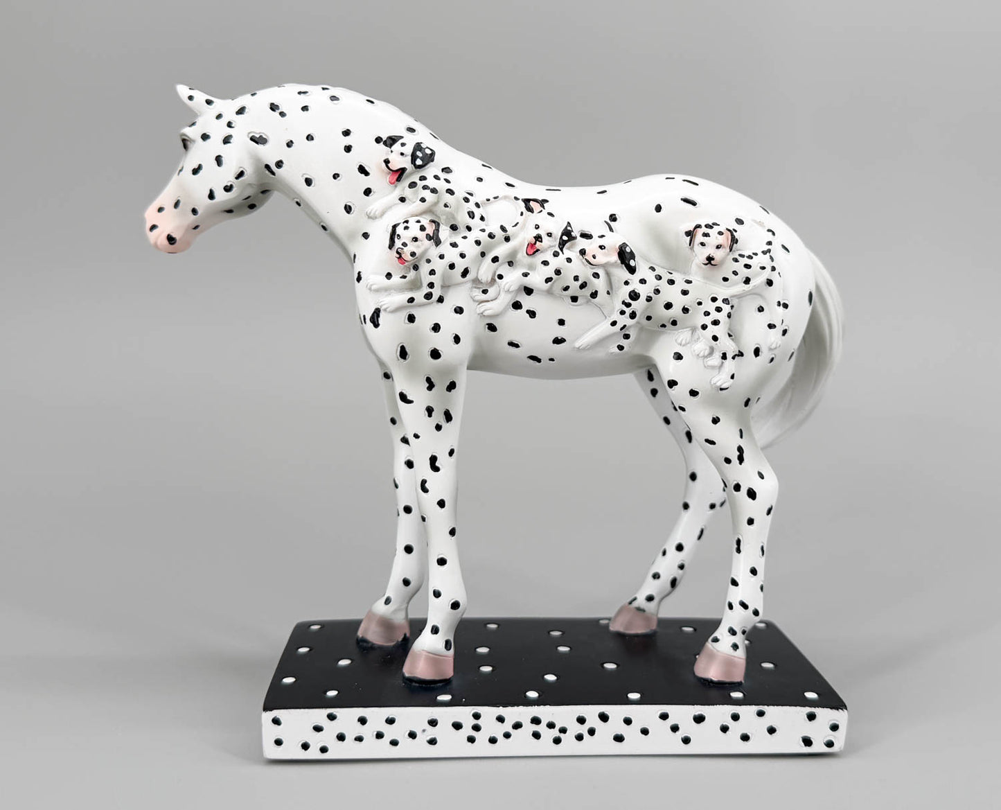 Trail of Painted Ponies ~ Spot, Appaloosa with Dalmatians - 1st Edition