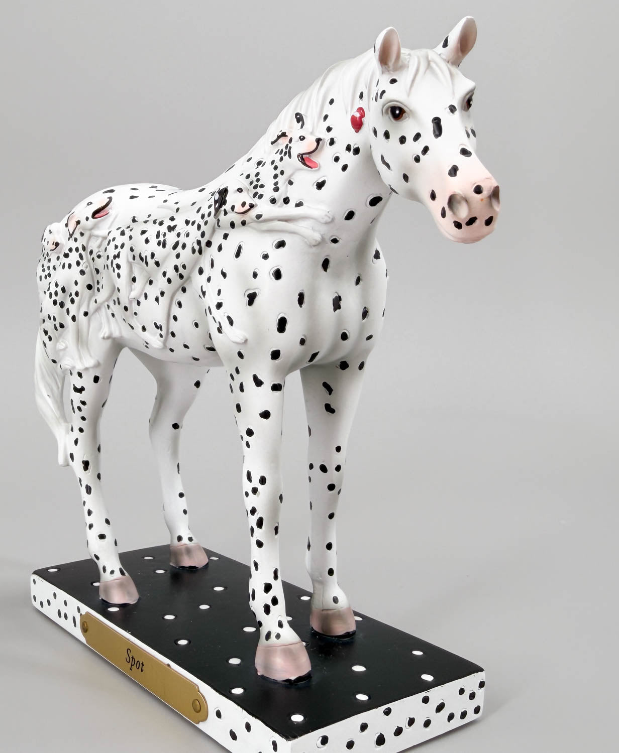 Trail of Painted Ponies ~ Spot, Appaloosa with Dalmatians - 1st Edition