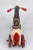 Hand-carved Wooden Vintage-Style Horse Tricycle Toy