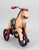 Hand-carved Wooden Vintage-Style Horse Tricycle Toy