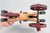 Hand-carved Wooden Vintage-Style Horse Tricycle Toy