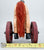 Hand-carved Wooden Vintage-Style Horse Tricycle Toy