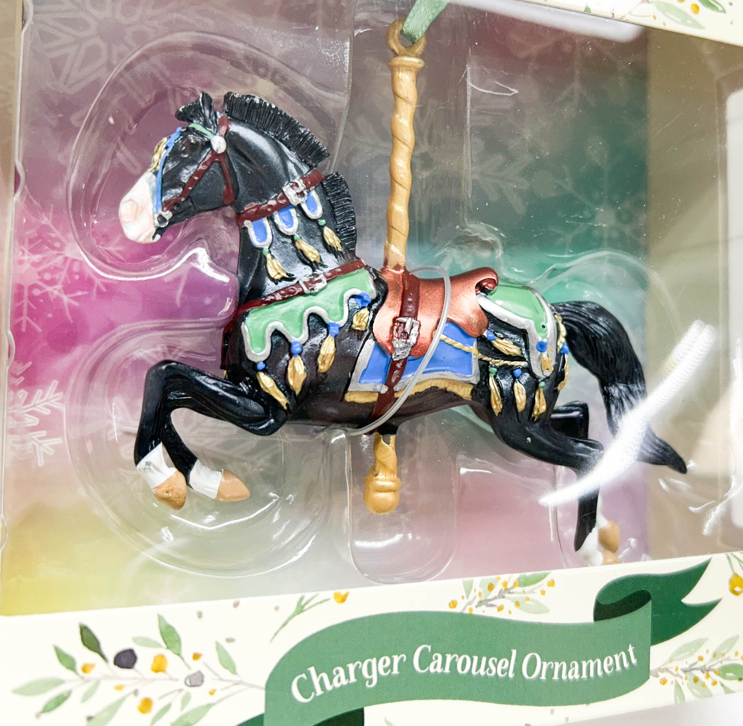 2023 Holiday Breyer Carousel Ornament ~ Charger