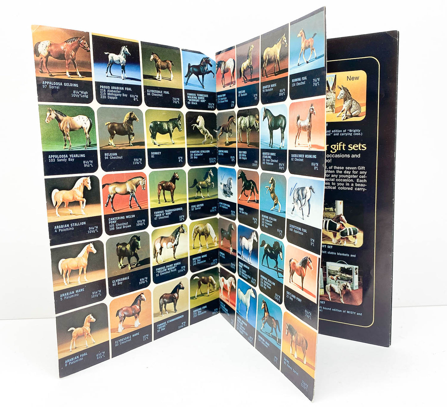 1974 Breyer Box Brochure - VARIATION: Miscut