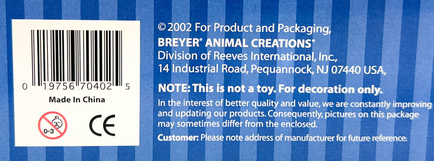 2002 Holiday Horses - Amber & Ashley ~ Sugarplum & Peppermint