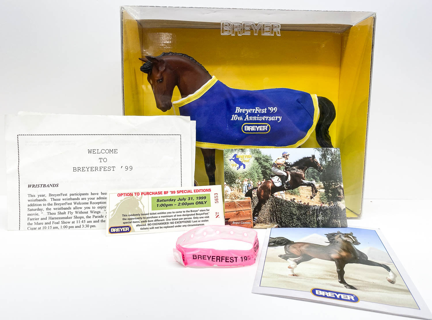 Breyer Big Ben Molokai Breyerfest Celebration Model Triple