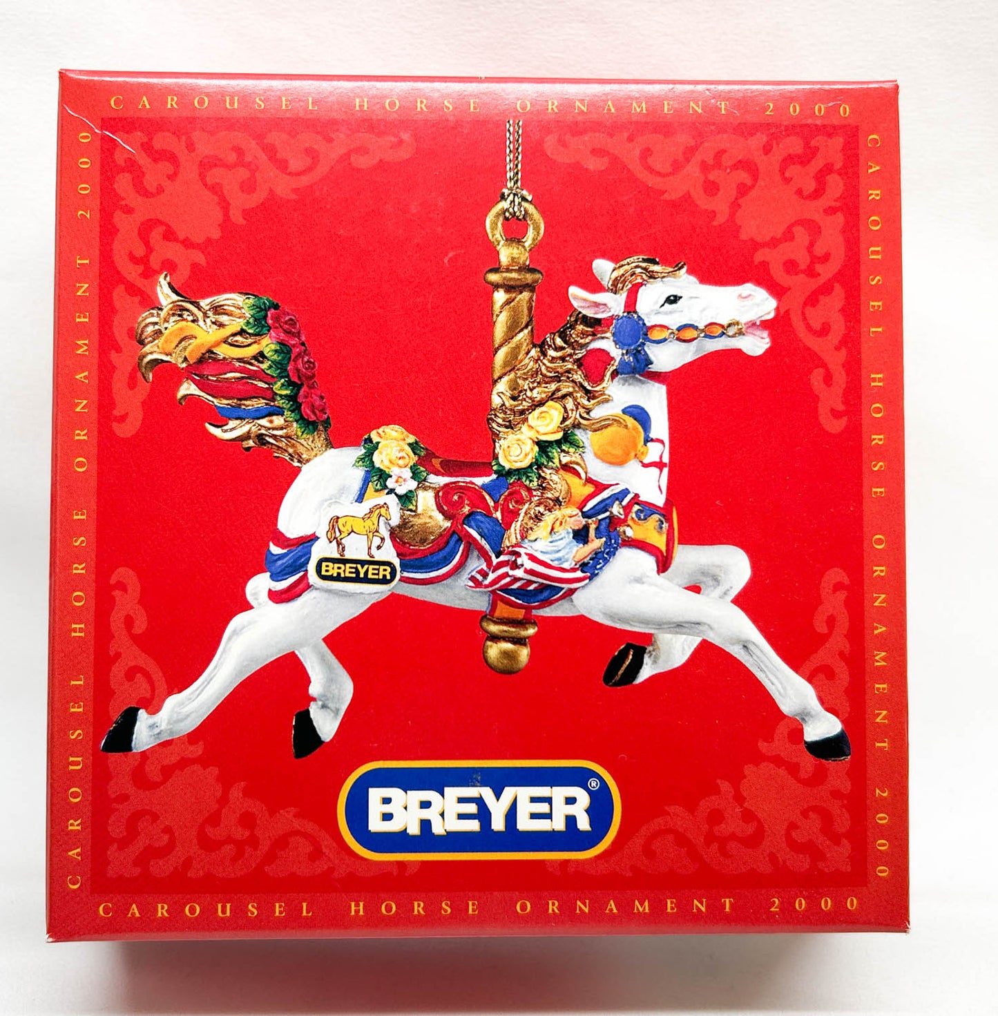 2000 Holiday Carousel Ornament ~ Breyer 50th Anniversary Porcelain