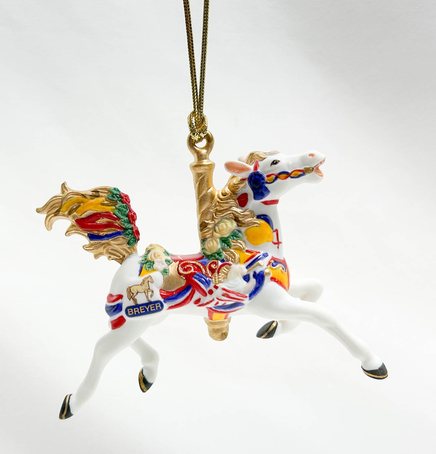 2000 Holiday Carousel Ornament ~ Breyer 50th Anniversary Porcelain