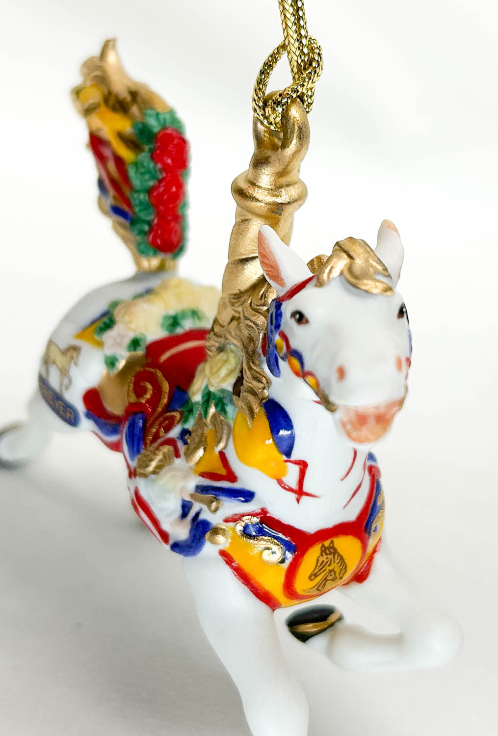 2000 Holiday Carousel Ornament ~ Breyer 50th Anniversary Porcelain
