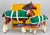 Clydesdale Mare and Foal w/ Original (Velcro closure) Blankets & Carry Case