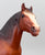 Clydesdale Mare and Foal w/ Original (Velcro closure) Blankets & Carry Case