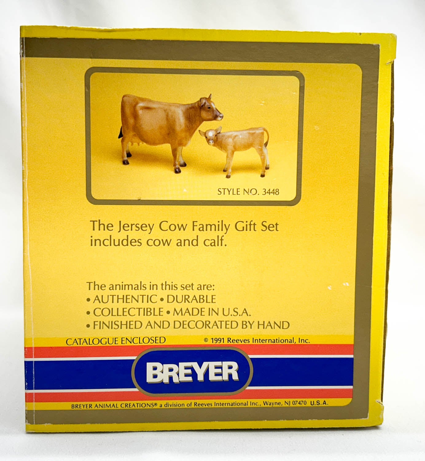 Cow (Polled) and Calf ~ Jersey Cow Family Gift Set