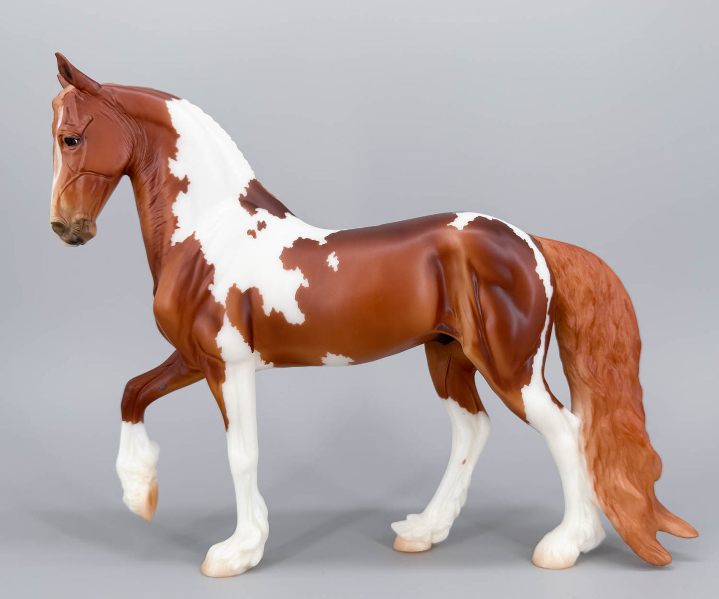 Friesian Sporthorse ~ Scandi Surprise - Chestnut Pinto - BreyerFest 2026 SR