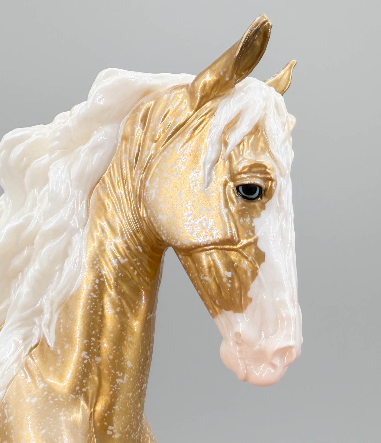 Friesian Sporthorse ~ Scandi Surprise - Gold Filigree Pinto - BreyerFest 2026 SR