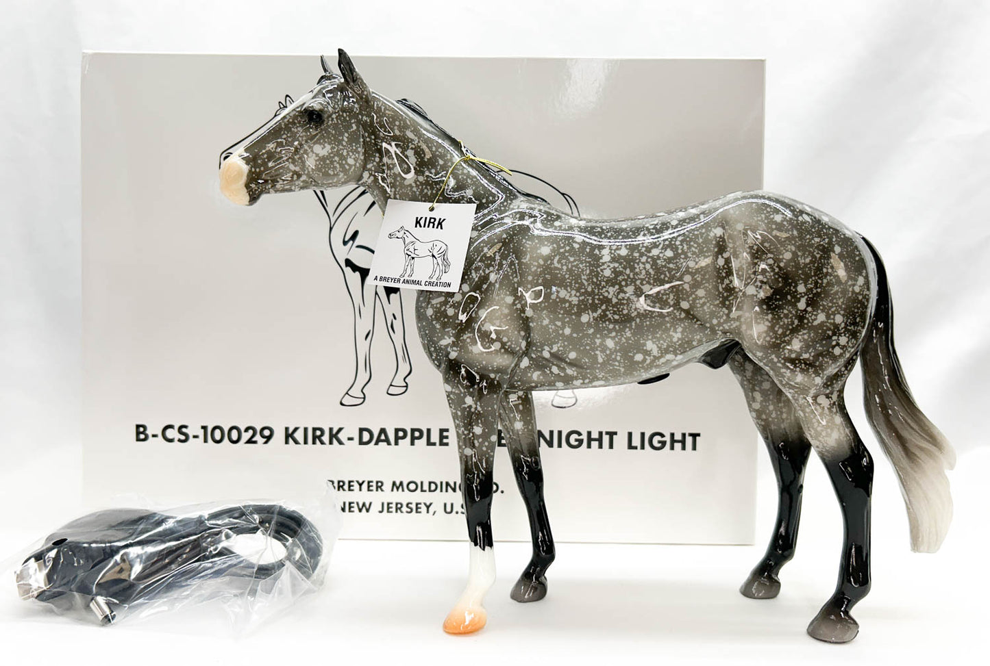 Standing Thoroughbred ~ Kirk - Vintage Club NIGHT LIGHT