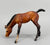 Grazing Foal ~ Bows, Bay - B-Stamp