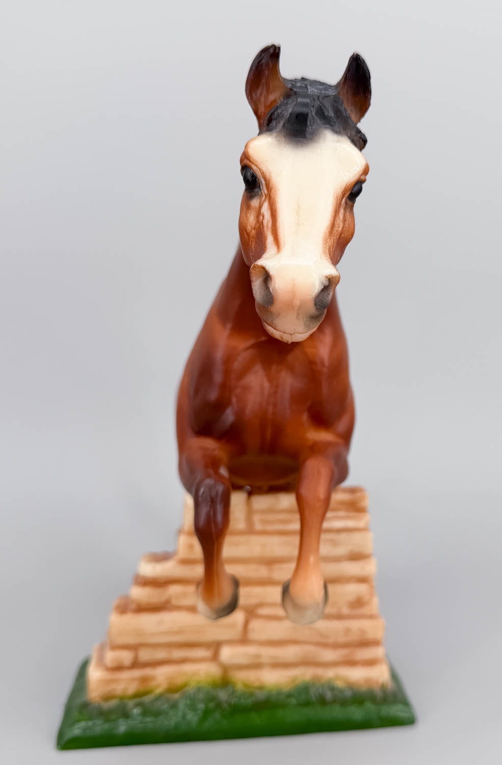 Jumping Horse, Bay with 1-3? Socks