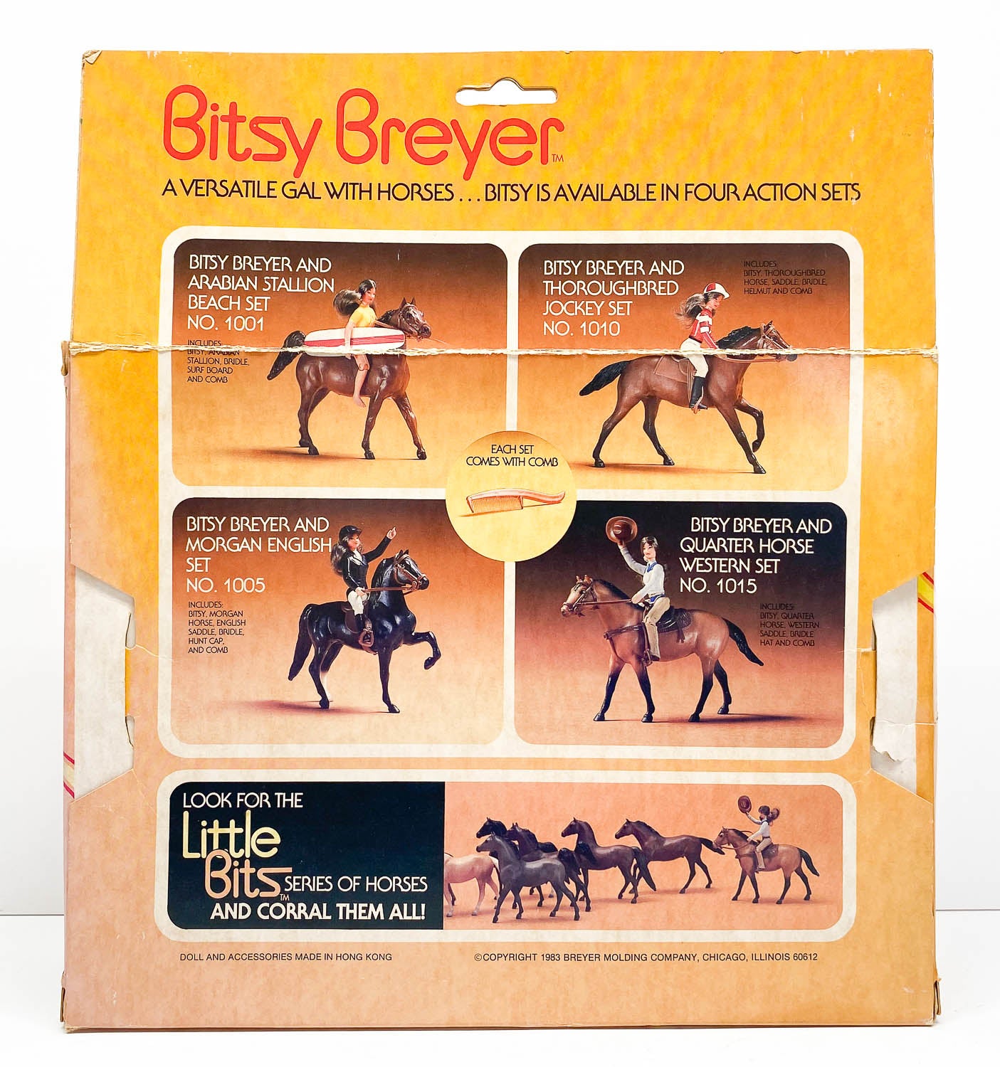 Arabian Stallion ~ Bitsy Breyer and Arabian Stallion Beach Set, Grey