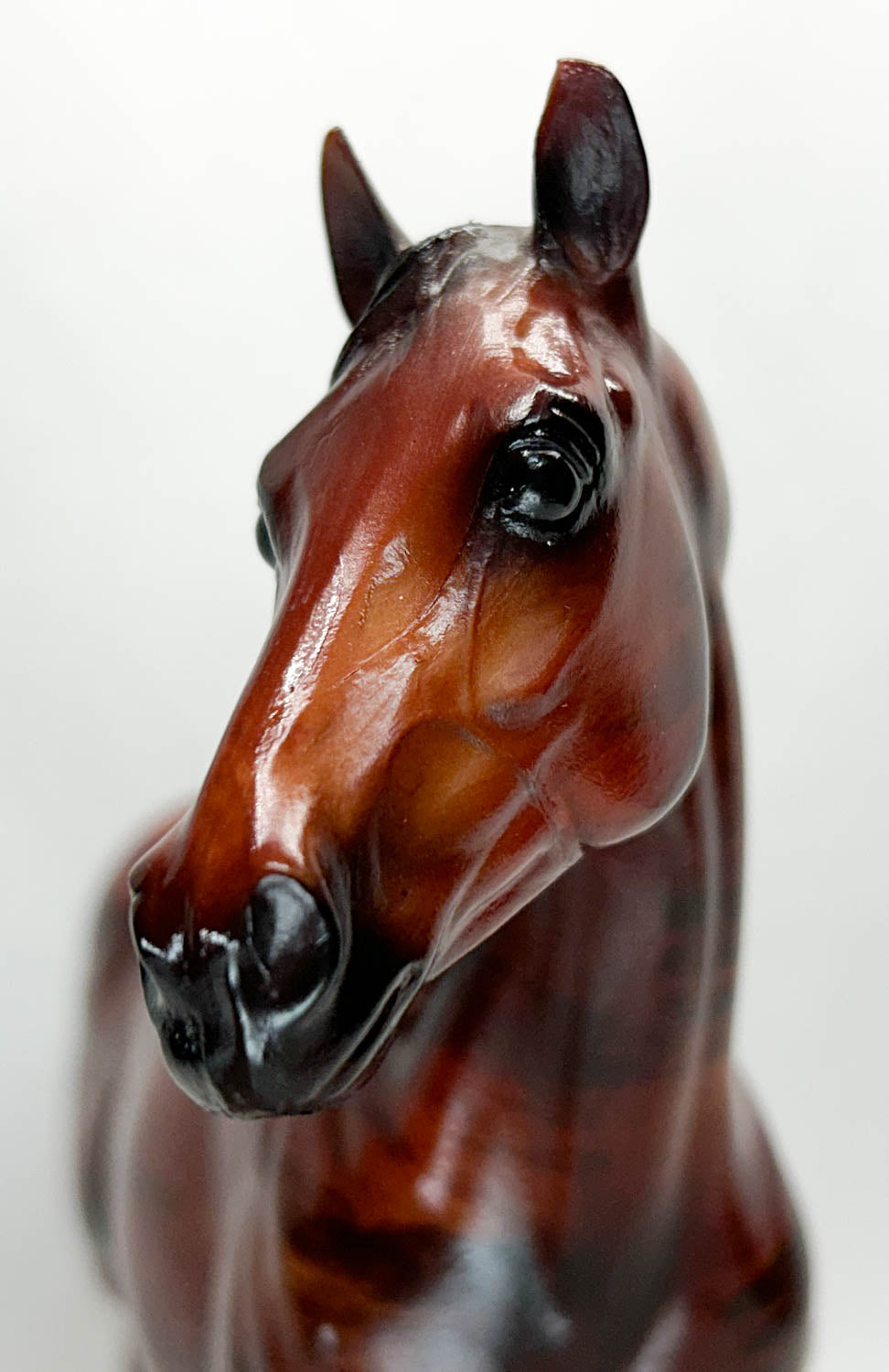 Ideal Stock Horse ~ Woody - Woodgrain (Long mane and tail version)