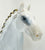 Trotting Draft Horse ~ Holiday Frost - 1999 Holiday Limited Edition