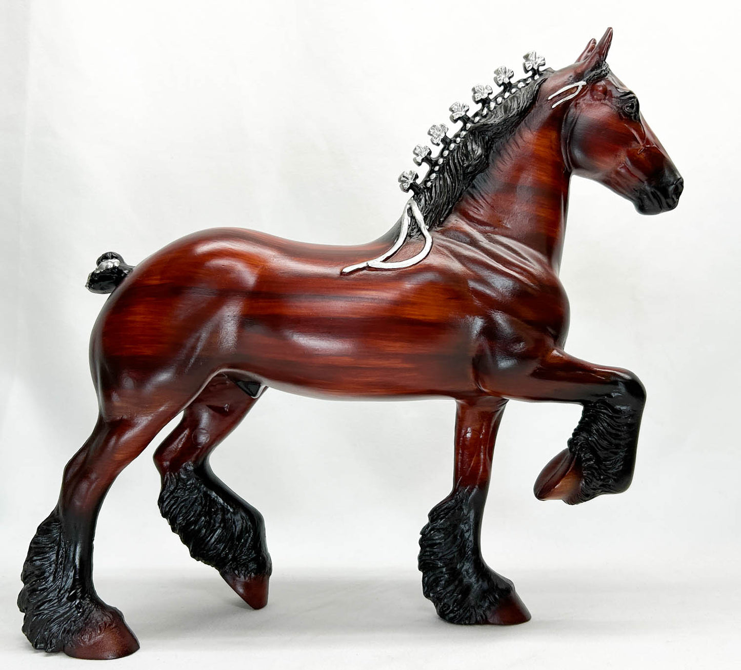 Trotting Draft Horse ~ Woody