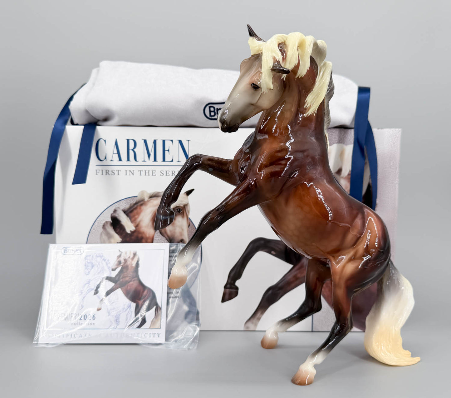 Rearing Andalusian Mare ~ Carmen - GLOSSY - 2026 Premier Club - Extra Detailing!