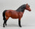 Shetland Pony, Bay w/ Slant-Wall Box
