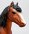 Shetland Pony, Bay w/ Slant-Wall Box
