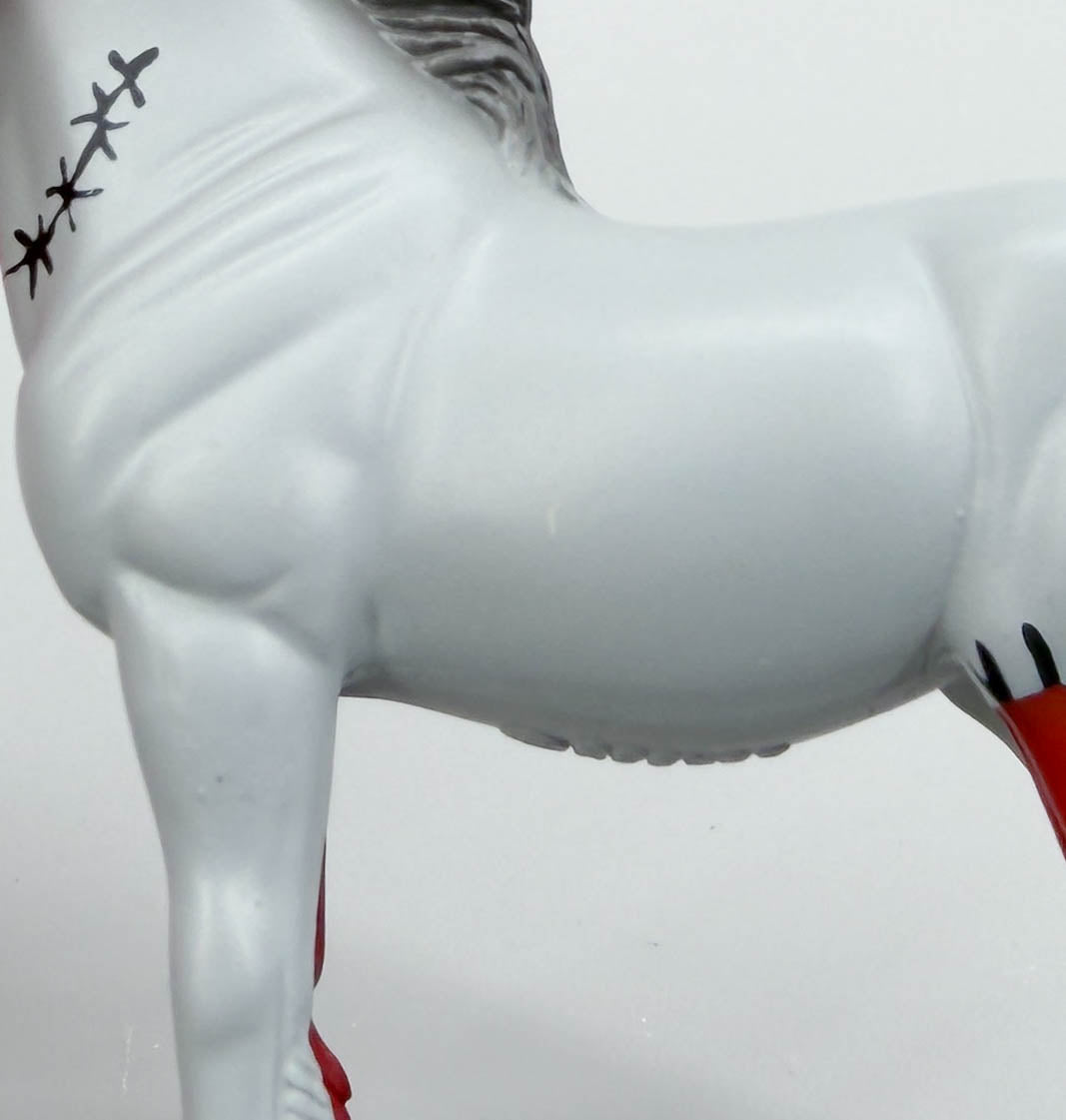 Highland Pony ~ Mini Stitch - 2026 Spooky Stablemates Series 8 - Pinpoint Rub