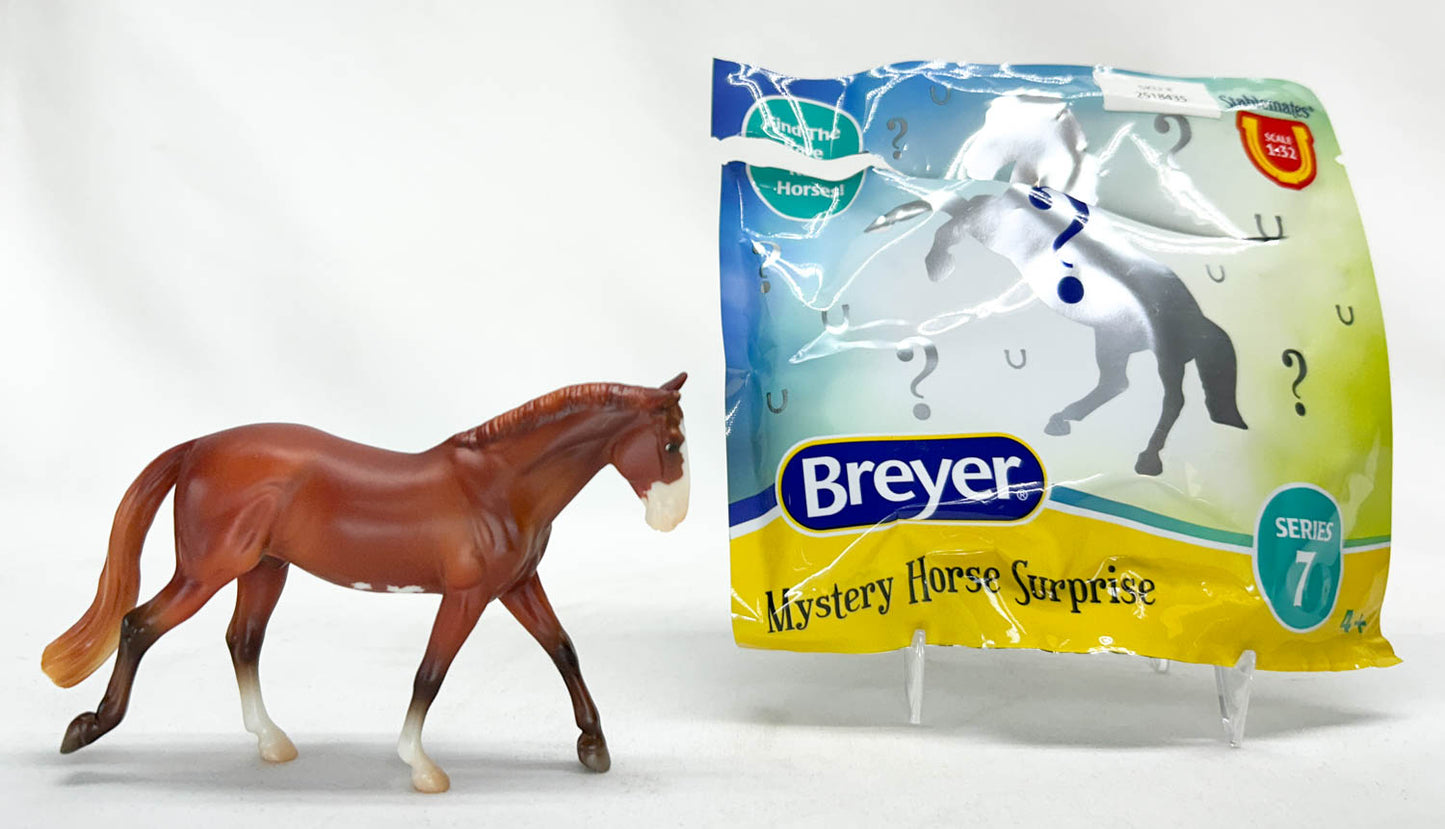 Irish Draft Horse, Chestnut Sabino Pinto - TSC blind bags