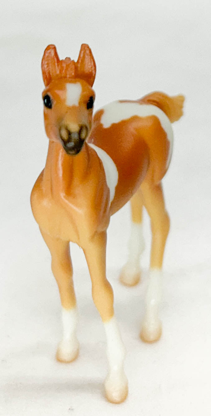 Standing Foal, Chestnut Pinto - JC Penney SR - VARIATION