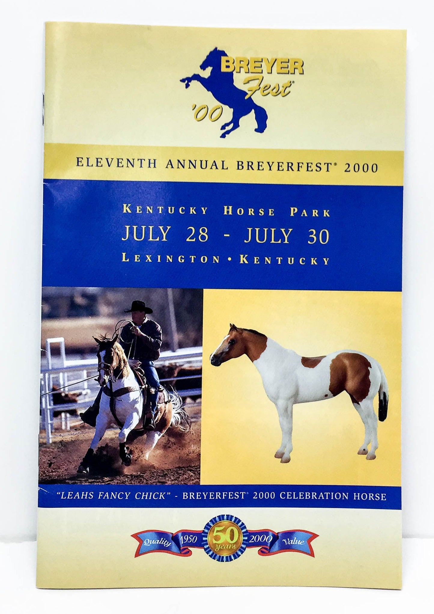 2000 Breyerfest JAH Supplement w/ Poster