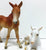 2002 Holiday Horses - Amber & Ashley ~ Sugarplum & Peppermint - SEALED!