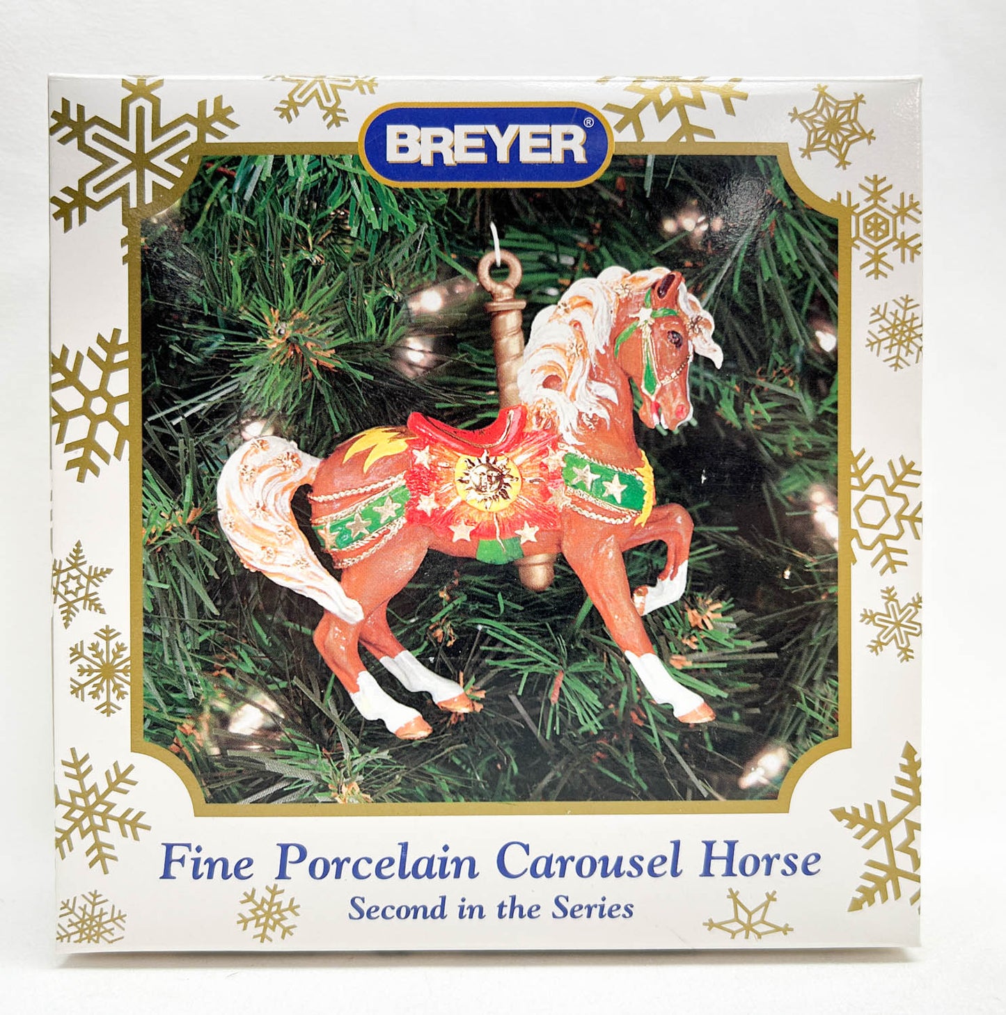 2001 Holiday Carousel Ornament - Sun & Stars Palomino