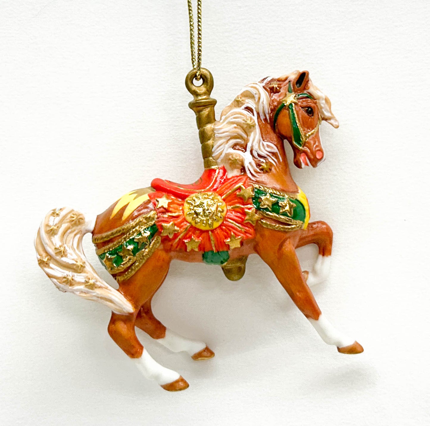 2001 Holiday Carousel Ornament - Sun & Stars Palomino