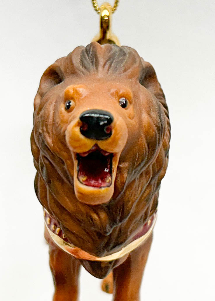 2002 Holiday Carousel Ornament - Lion