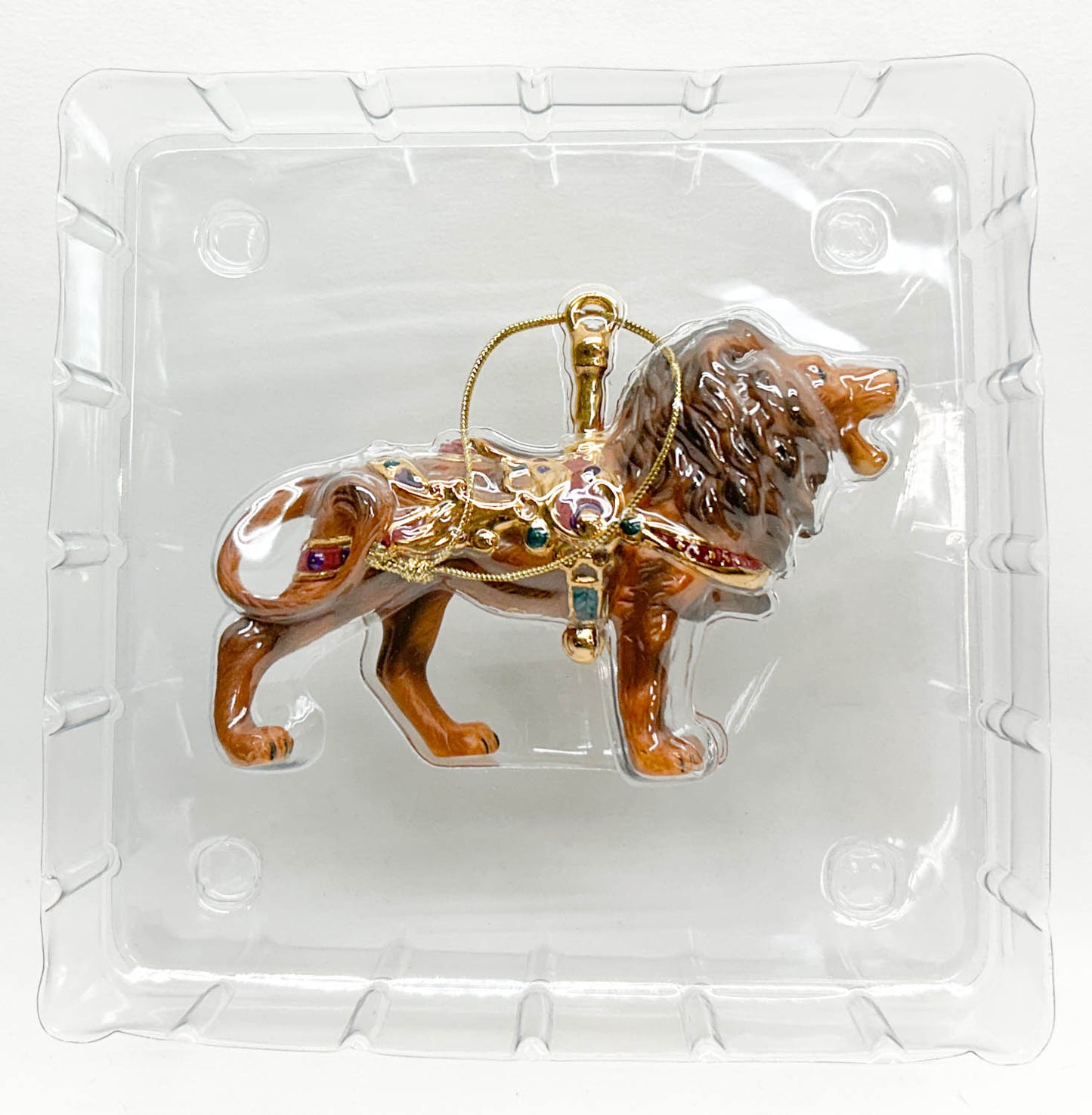 2002 Holiday Carousel Ornament - Lion